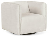 Lonoke Gray Swivel Accent Chair - Ella Furniture