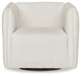Lonoke Gray Swivel Accent Chair - Ella Furniture