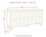 Robin Ridge Two-tone Brown Accent Cabinet - Ella Furniture