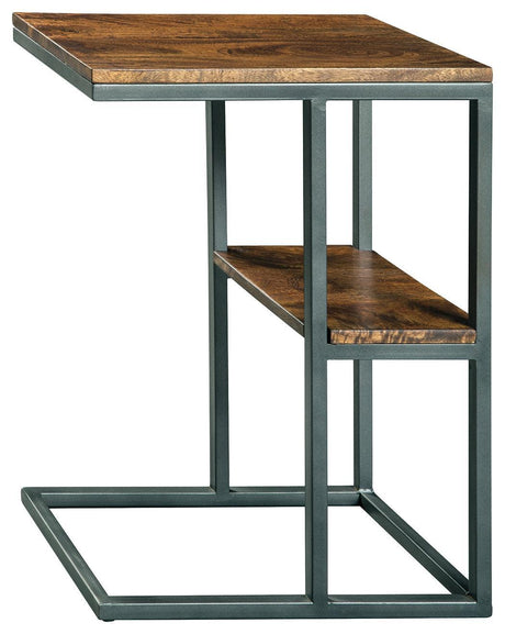 Forestmin Natural/black Accent Table - Ella Furniture
