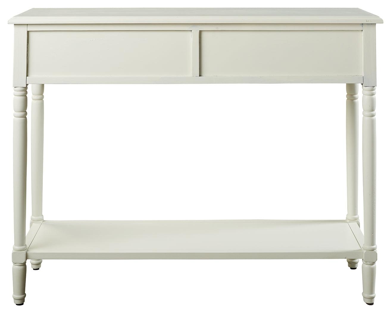 Goverton White Sofa/console Table - Ella Furniture
