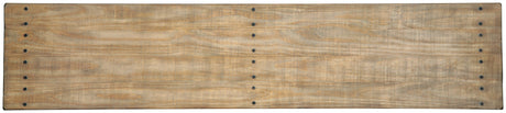 Susandeer Brown Sofa/console Table - Ella Furniture