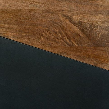 Trailbend Brown/gunmetal Accent Table - Ella Furniture