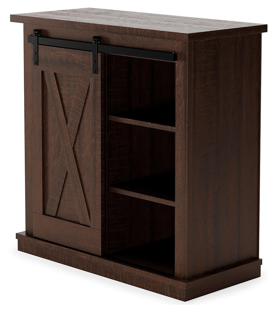 Camiburg Antique Brown Accent Cabinet - Ella Furniture