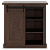 Camiburg Antique Brown Accent Cabinet - Ella Furniture