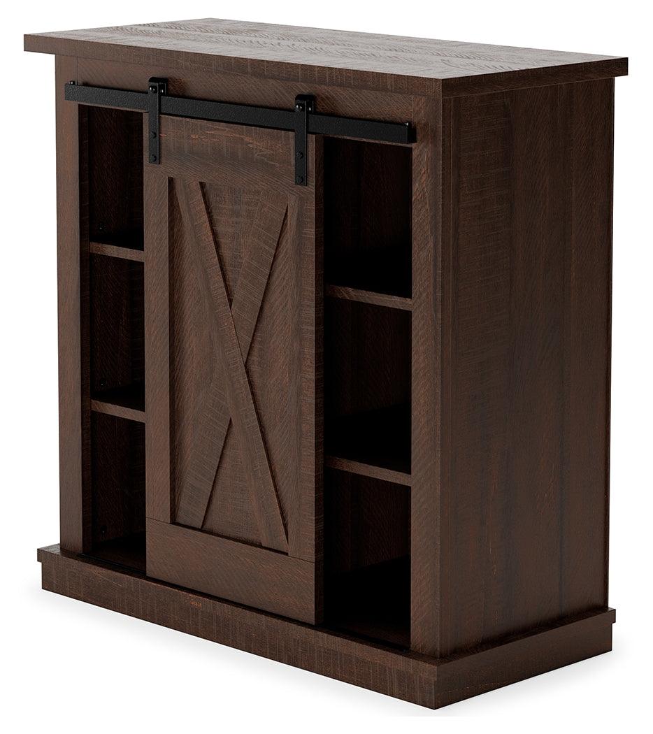 Camiburg Antique Brown Accent Cabinet - Ella Furniture