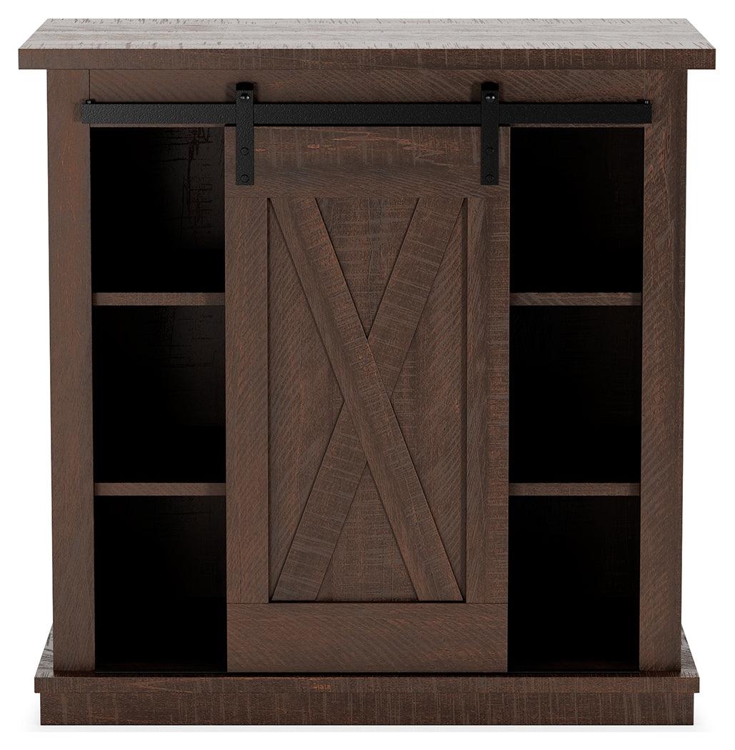 Camiburg Antique Brown Accent Cabinet - Ella Furniture