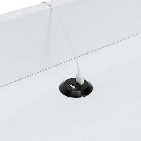 Blariden White Accent Table - Ella Furniture