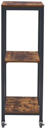 Bevinfield Brown/Black Bar Cart - Ella Furniture