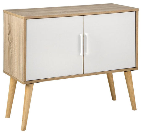 Orinfield Natural/white Accent Cabinet - Ella Furniture