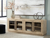 Belenburg Washed Brown Accent Cabinet - Ella Furniture