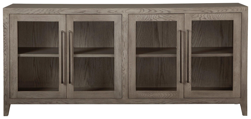Dalenville Warm Gray Accent Cabinet A4000421 - Ella Furniture
