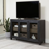 Lenston Black/gray Accent Cabinet - Ella Furniture