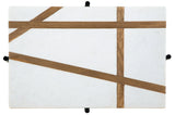 Braxmore White/light Brown Accent Table - Ella Furniture