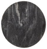 Caramont Black/White/gold Finish Accent Table A4000540 - Ella Furniture