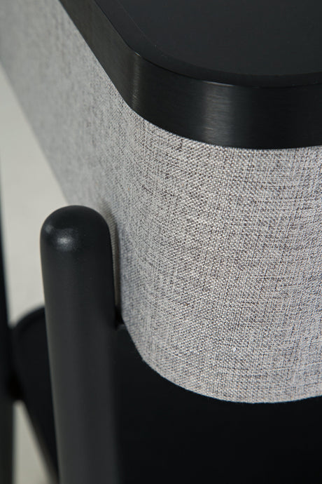 Jorvalee Gray/black Accent Table - Ella Furniture