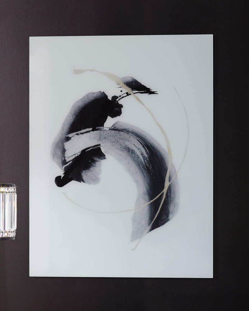 Jenise Black/silver/champagne Wall Art - Ella Furniture