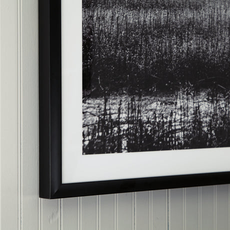 Deborland Black/White Wall Art - Ella Furniture
