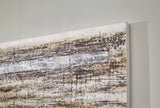 Grateville Gray/brown Wall Art - Ella Furniture