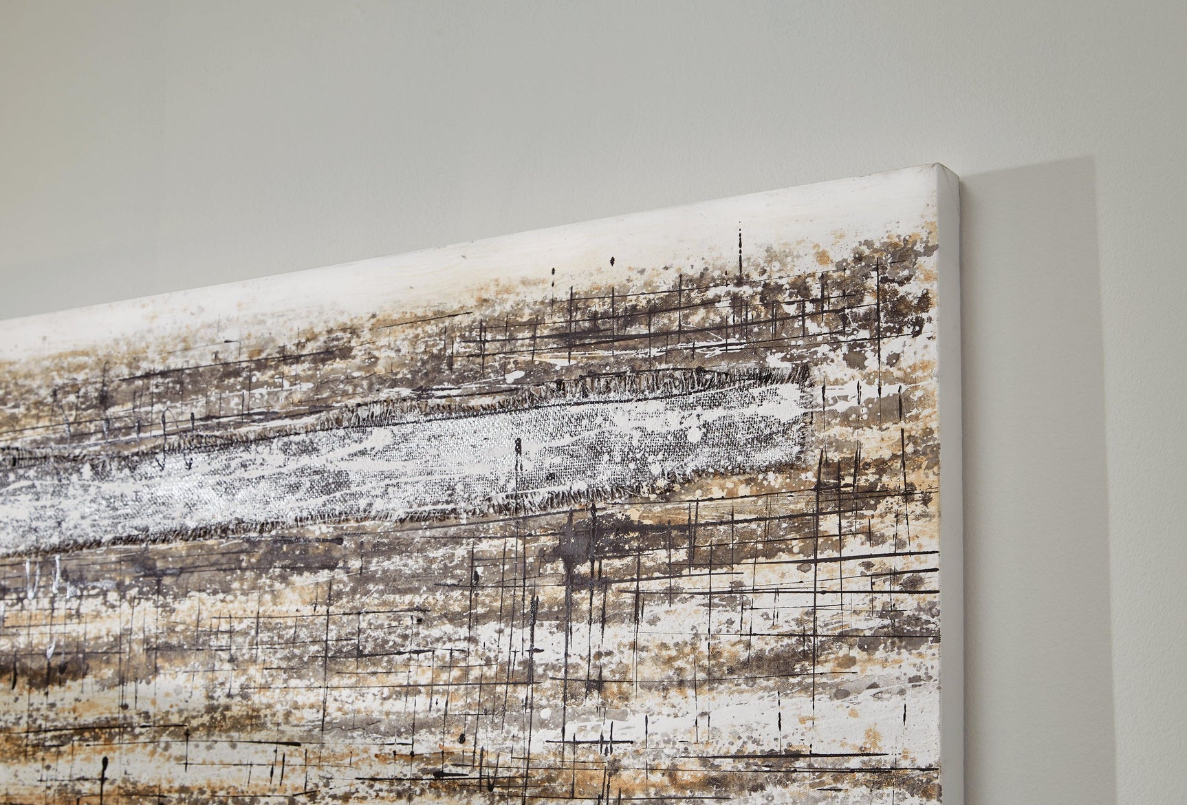 Grateville Gray/brown Wall Art - Ella Furniture