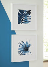 Breelen Blue/White Wall Art (Set Of 2) - Ella Furniture