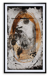 Clefting Black/caramel/tan Wall Art - Ella Furniture