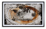 Clefting Black/caramel/tan Wall Art - Ella Furniture