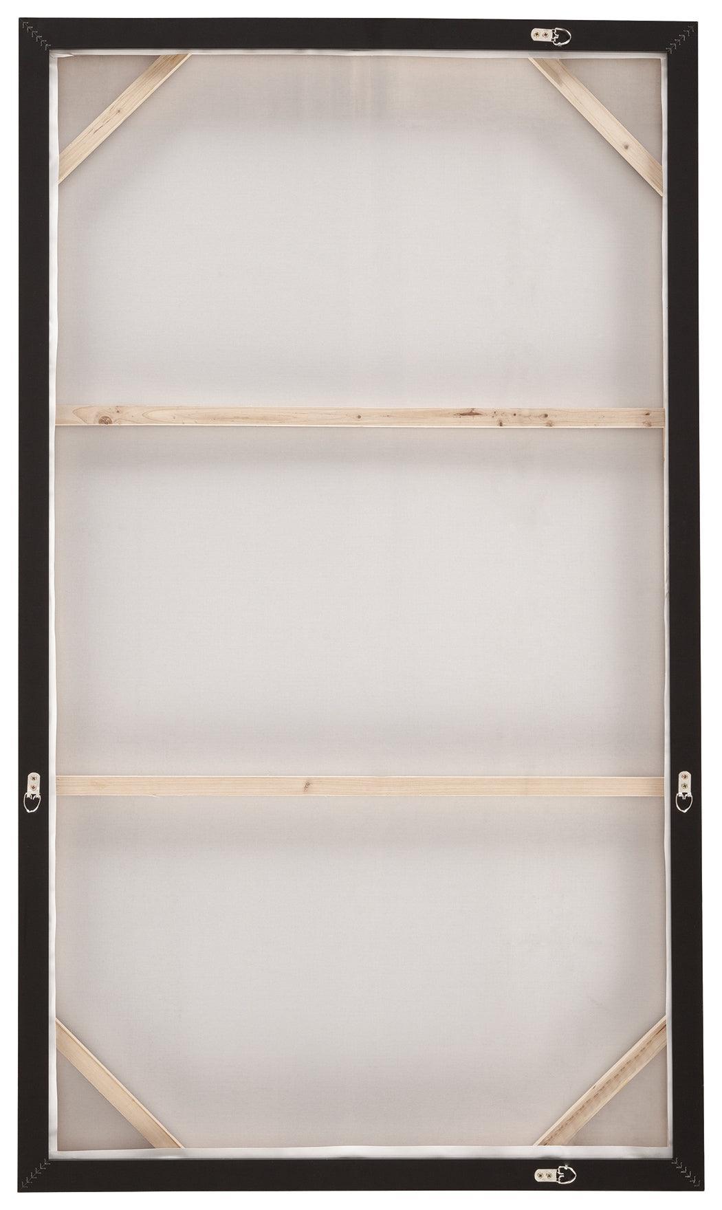 Drewland Black/brown/orange Wall Art - Ella Furniture