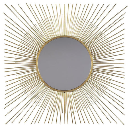Elspeth Gold Finish Accent Mirror - Ella Furniture