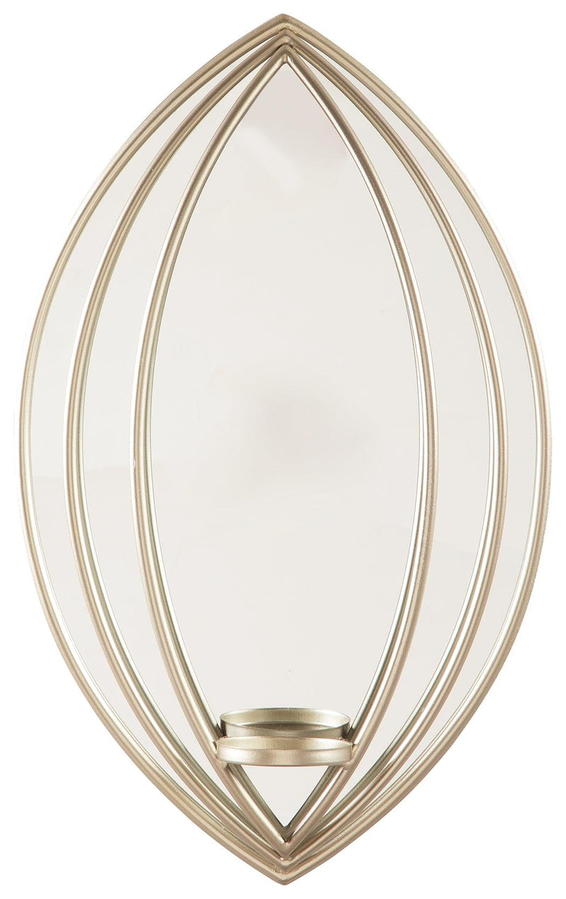 Donnica Silver Finish Wall Sconce