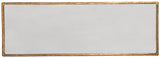 Ryandale Antique Brass Finish Floor Mirror - Ella Furniture