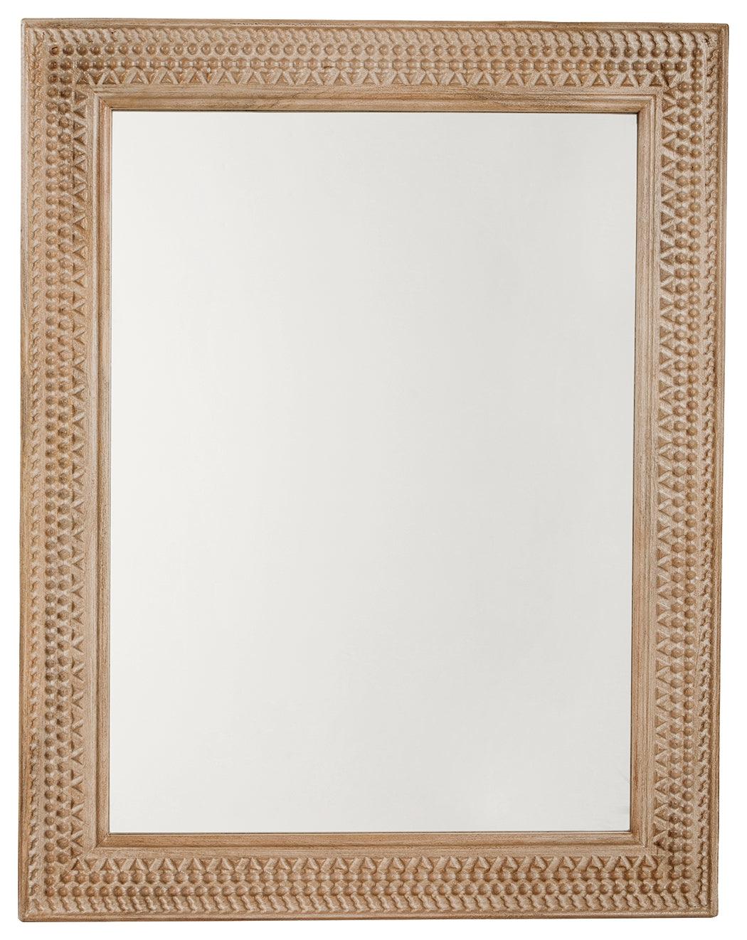 Belenburg Washed Brown Accent Mirror - Ella Furniture