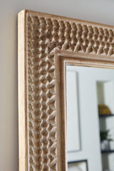 Belenburg Washed Brown Floor Mirror - Ella Furniture