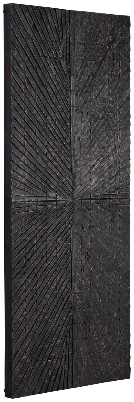 Lenora Antique Black Wall Decor - Ella Furniture