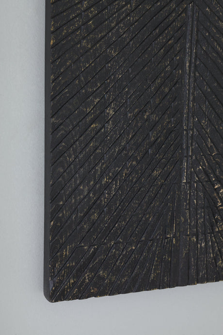 Lenora Antique Black Wall Decor - Ella Furniture