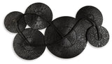 Rhetlen Black/gold Finish Wall Decor - Ella Furniture