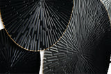 Rhetlen Black/gold Finish Wall Decor - Ella Furniture