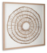 Brockham Brown Wall Decor - Ella Furniture