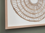 Brockham Brown Wall Decor - Ella Furniture