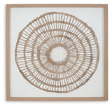 Brockham Brown Wall Decor - Ella Furniture