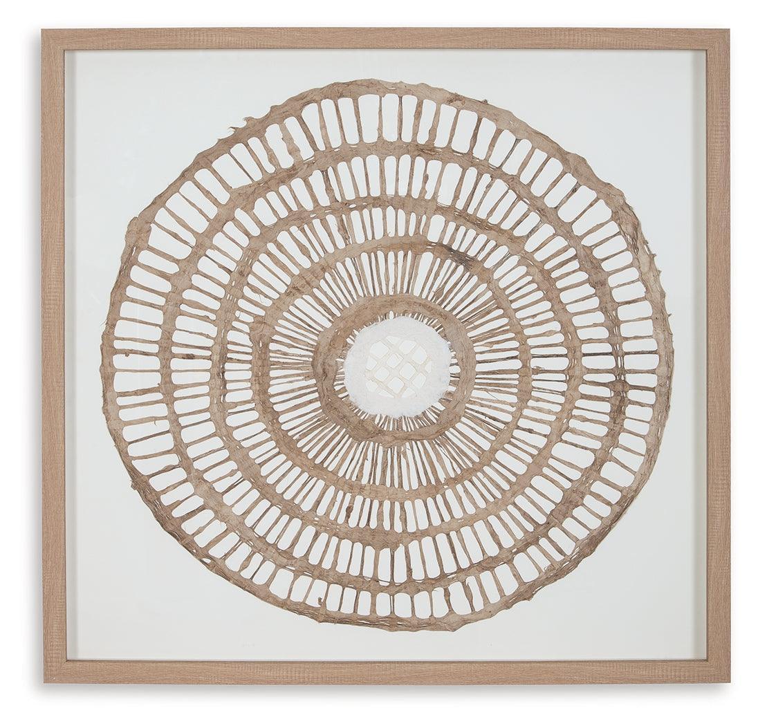 Brockham Brown Wall Decor - Ella Furniture