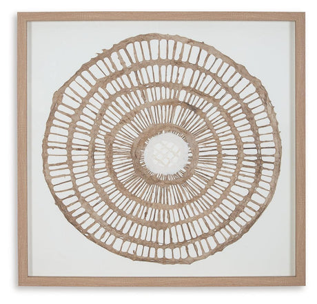 Brockham Brown Wall Decor - Ella Furniture