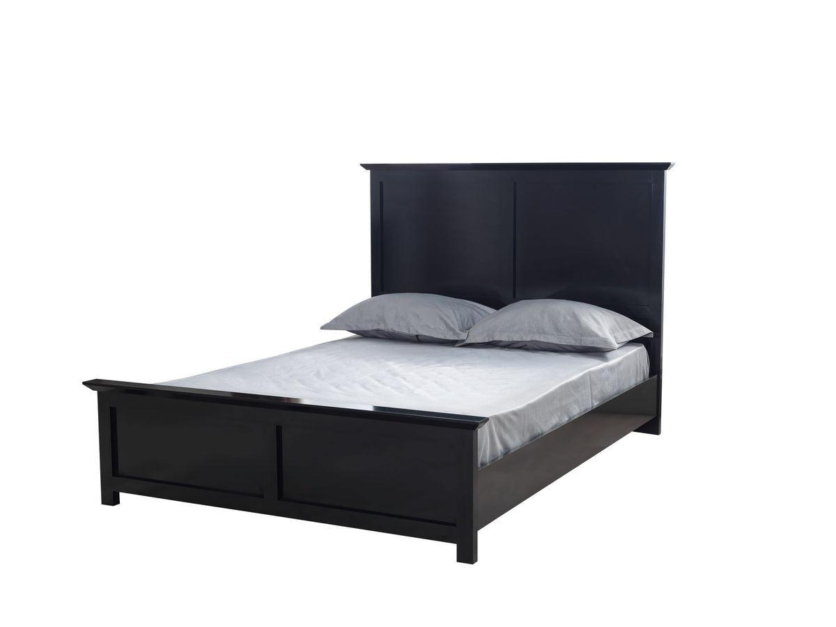 Natalie Black 4 Pc Queen Bedroom Set - Ella Furniture