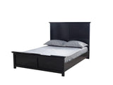 Natalie Black 4 Pc Queen Bedroom Set - Ella Furniture