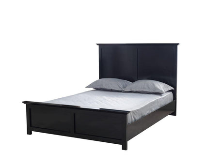 Natalie Black 4 Pc Queen Bedroom Set - Ella Furniture