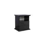 Natalie Black 4 Pc Queen Bedroom Set - Ella Furniture