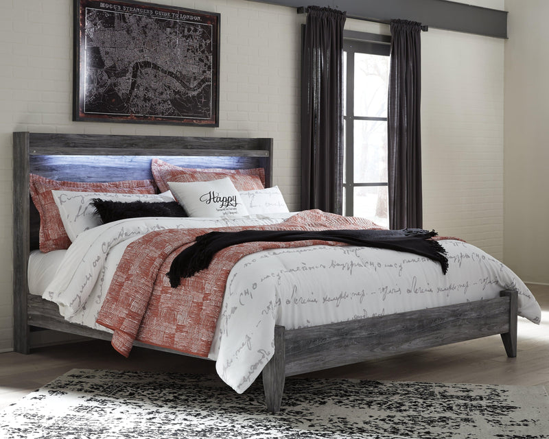 Baystorm Gray King Panel Bed B221B11 - Ella Furniture