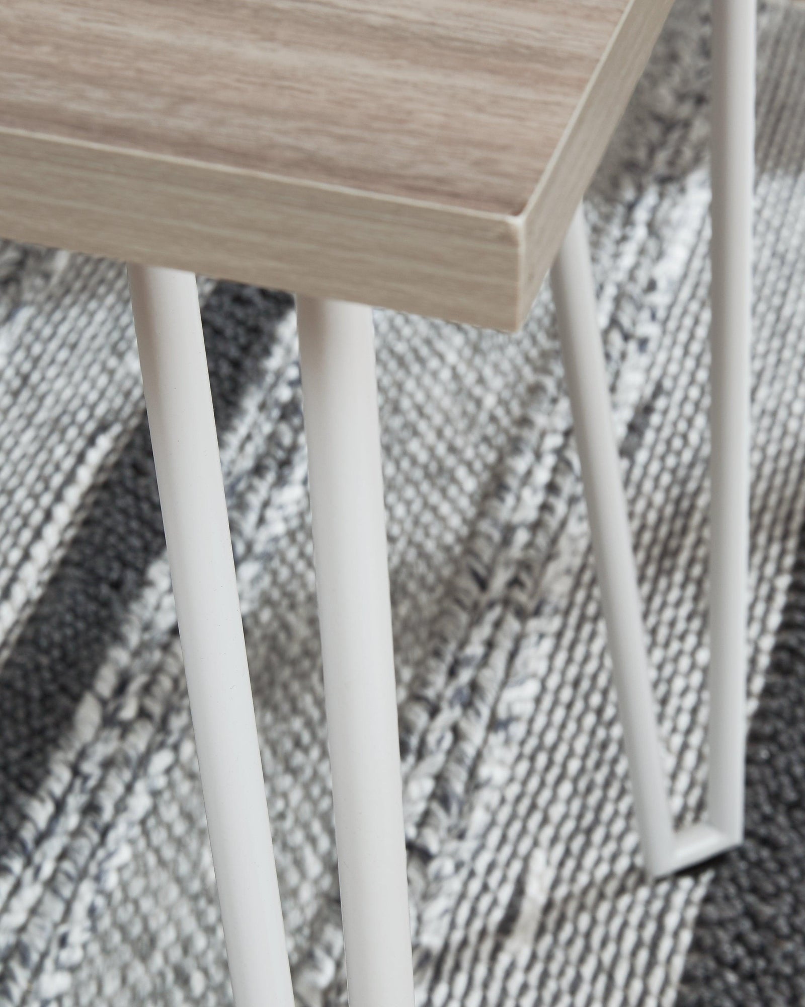 Blariden Brown/white Desk With Bench - Ella Furniture