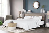 Dontally Gray/black King Platform Bed - Ella Furniture