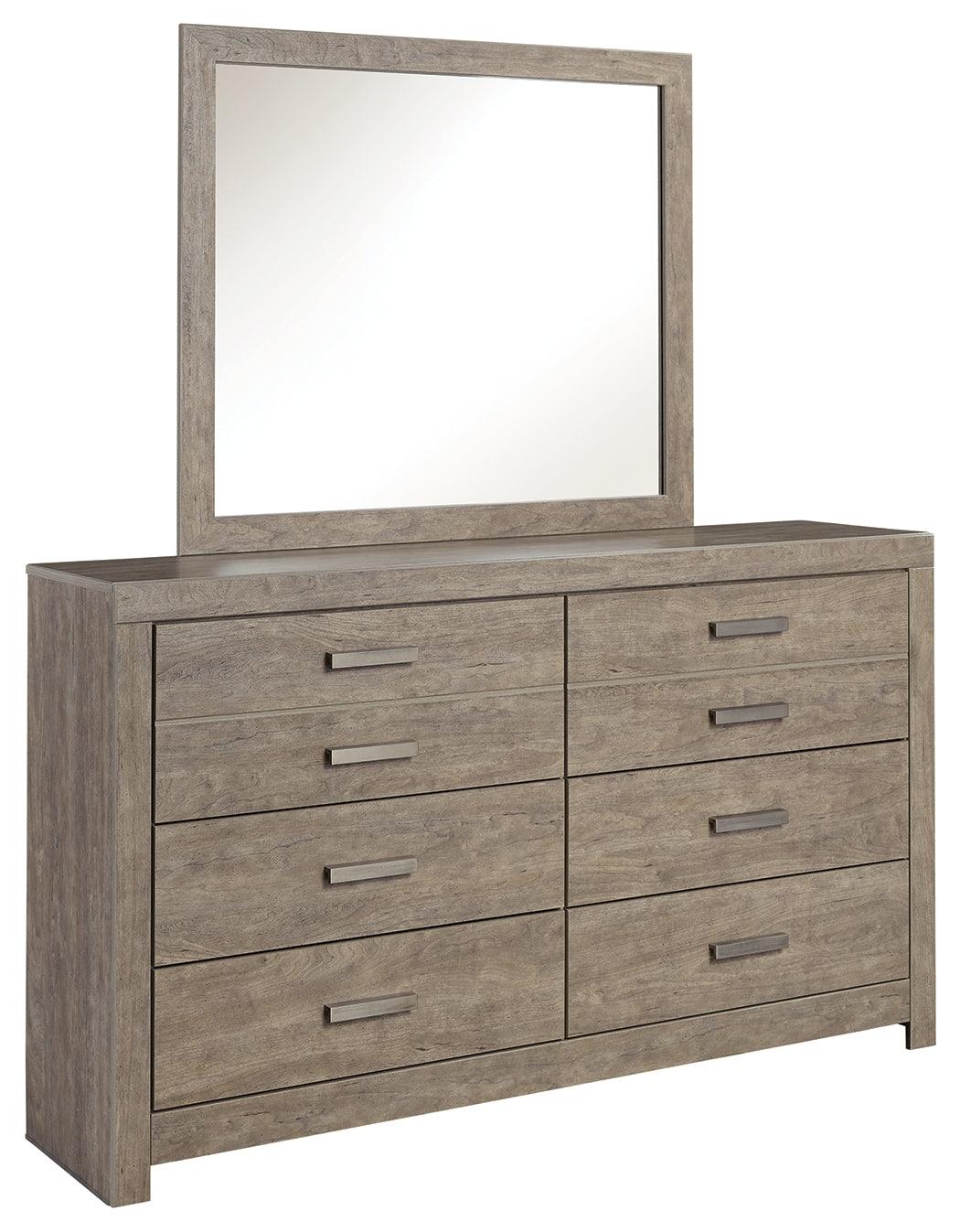 Culverbach Gray Dresser And Mirror - Ella Furniture